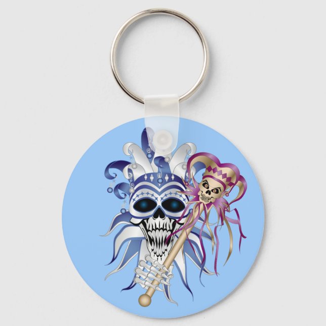 Chaveiro Jester Skull (Frente)