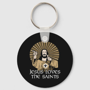 Chaveiro Jesus Adora Os Santos Engraçados Bíblia De Fé Cris