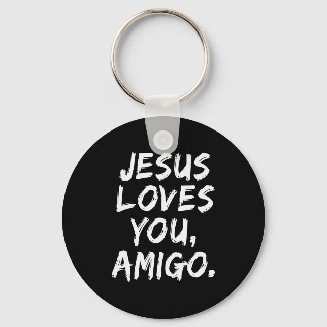 Chaveiro Jesus Ama Você Amigo Cristão Crente Fé Deus (Frente)