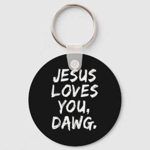 Chaveiro Jesus Ama Você Dawg Cristão Crente Fé Deus