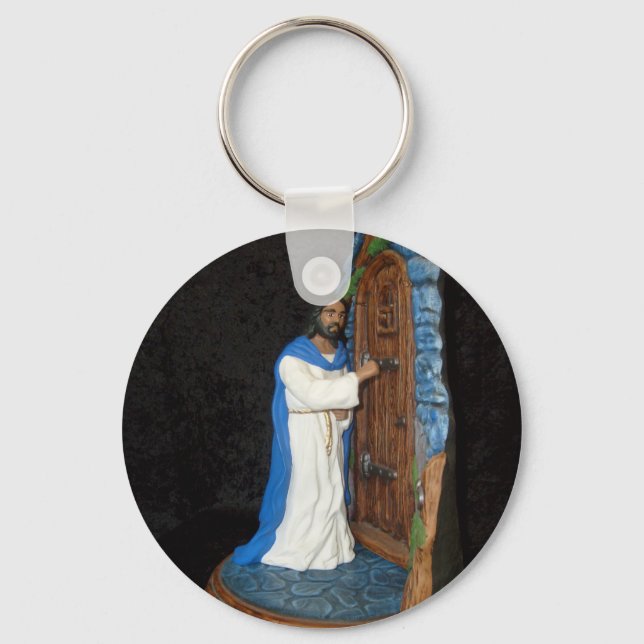 Chaveiro Jesus Batendo Na Porta (Frente)