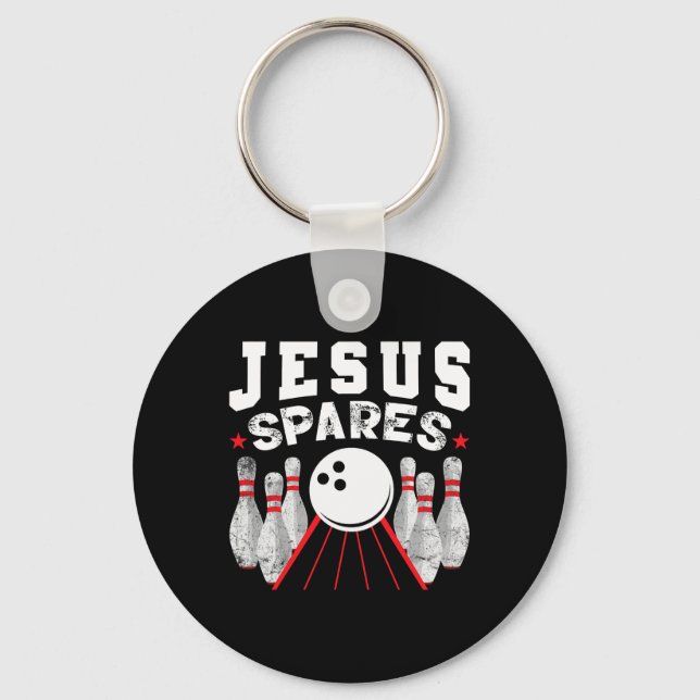 Chaveiro Jesus Boliches Cristãs Engraçadas (Frente)