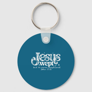 Chaveiro Jesus Chorou Mas Ele Nunca Perdeu a Fé Design