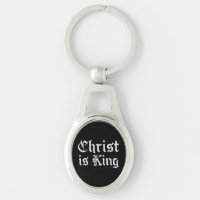 Jesus Cristo é Rei Arte Grunge Gothic Blackletter