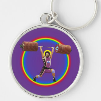 Chaveiro Jesus Cristo fazendo a limpeza e o Jerk