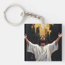Jesus Cristo Nosso Salvador | Preto e Dourado