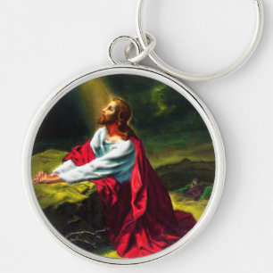Chaveiro Jesus Cristo Rezando no Jardim de Gethsemane