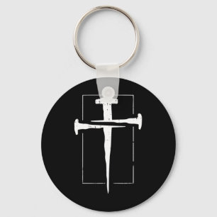 Chaveiro Jesus Cross Nail Páscoa Christian Primavera Men Mu