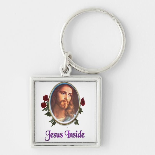 Chaveiro Jesus dentro (Frente)