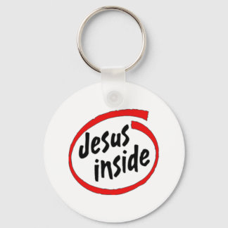 Chaveiro Jesus dentro