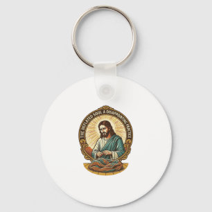 Chaveiro Jesus Desinflou completamente Bola de Yoga Chata H