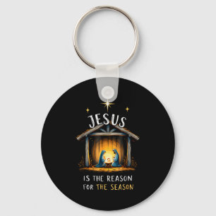 Chaveiro Jesus É A Razão Da Temporada Fé Cristã
