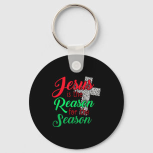 Chaveiro Jesus É A Razão Da Temporada Natal Cristã