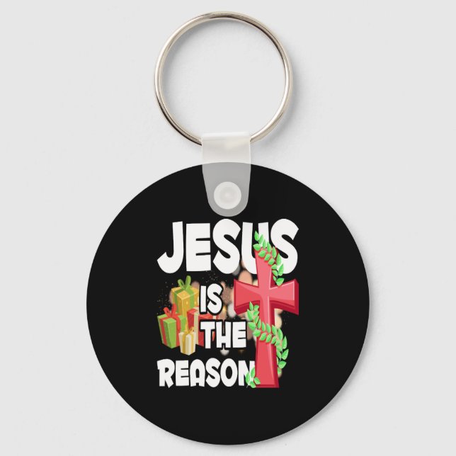 Chaveiro Jesus É A Razão Para A Época Cristã (Frente)