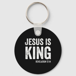 Chaveiro Jesus é a Revelação do Rei 17_14 Jes de Fé Cristã