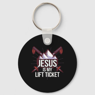 Chaveiro Jesus É Meu Bilhete De Elevação Que Esquece O Cris