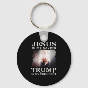 Chaveiro Jesus é o meu salvador é o meu presidente