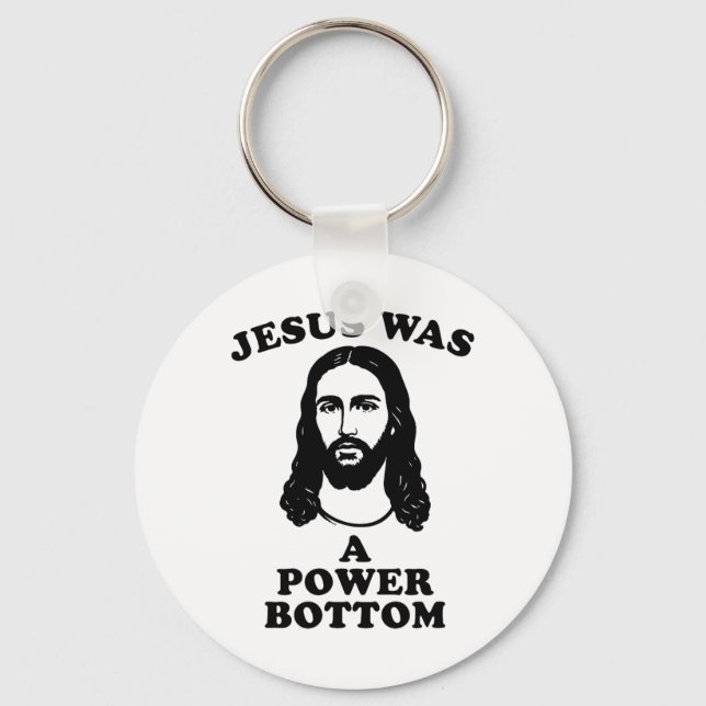 Chaveiro Jesus Era Um Fundo Poderoso Piada Engraçada Orgulh (Frente)