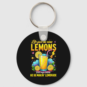Chaveiro Jesus Fazendo Limonada Bíblia A Vida Me Deu Alguns