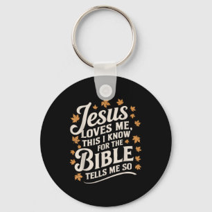 Chaveiro Jesus Me Ama Isso Que Eu Sei Para A Bíblia - Verda