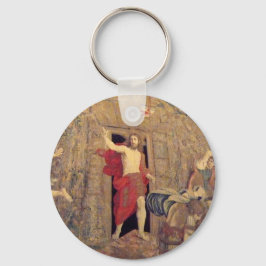 Chaveiro Jesus na Tapeçaria da Ressurreição no Vaticano