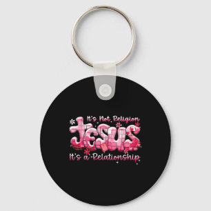 Chaveiro Jesus Não É Disco Religioso de Religião do Dia dos