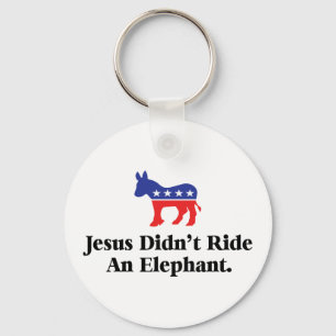 Chaveiro Jesus Não Montou Um Elefante - Partido Democrata