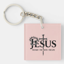 Chaveiro Jesus o caminho, a verdade, a vida!