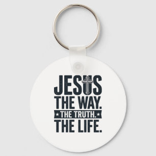 Chaveiro Jesus O Caminho A Verdade A Vida Camiseta Cristã