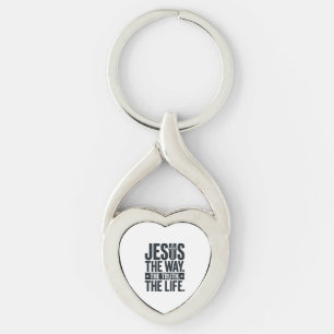 Chaveiro Jesus O Caminho A Verdade A Vida Camiseta Cristã