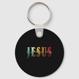 Chaveiro Jesus O Caminho A Verdade A Vida Fé Cristã