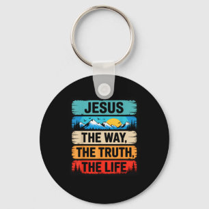 Chaveiro Jesus O Caminho A Verdade A Vida Mensagem Inspirad