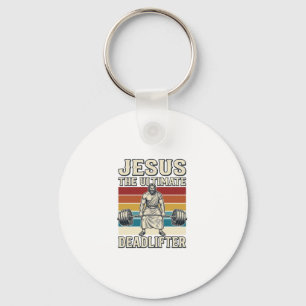 Chaveiro Jesus O Levantador de Peso Definitivo Desenho Veto