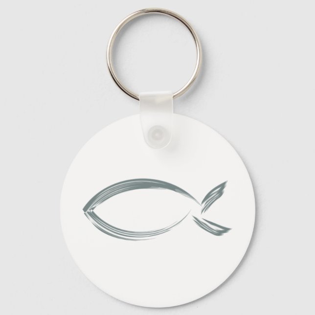 Chaveiro Jesus peixe (Frente)