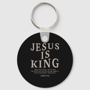 Chaveiro Jesus Rei Cristão Homens Juventude Deus Bom Filho