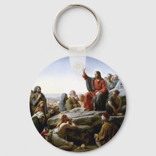 Chaveiro Jesus 's Sermão-em--Montagem-por-Bloch