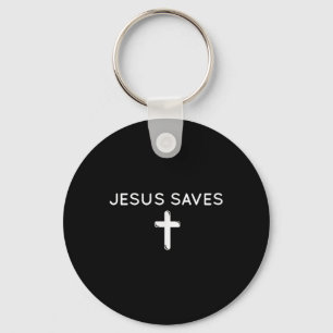 Chaveiro Jesus Salva Uma Sutil Fé Cristã Mínima R