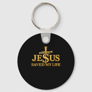 Chaveiro Jesus Salvou Minha Vida, Homens Da Fé Da Cruz Cris