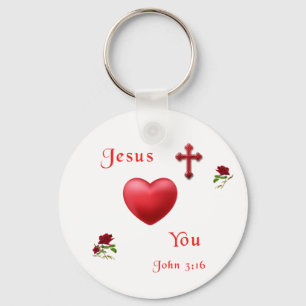 Chaveiro jesus te ama