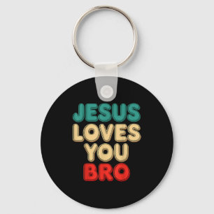 Chaveiro Jesus Te Ama Irmão Fé Cristã Humor Religioso
