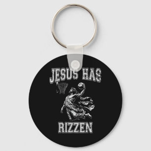 Chaveiro Jesus Tem Rizzen Vintage, 90s Engraçado Jesus Joga