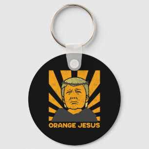 Chaveiro Jesus Trump Torna o Excelente Americano Trump 2024