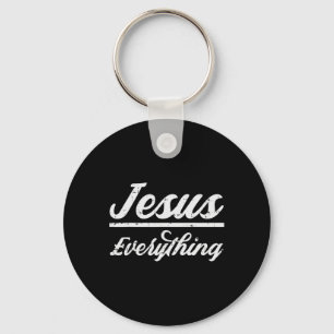 Chaveiro Jesus tudo Deus religião católica cristã F