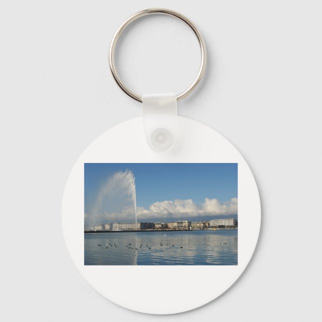 Chaveiro Jet d'eau, Genebra (Frente)