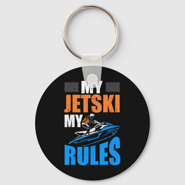Chaveiro Jet Skier Jetski Pesca Jet Ski Rid (Frente)