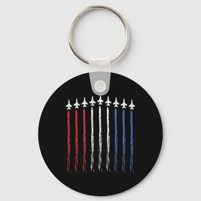 Chaveiro Jets Us Flag Independence 4 De julho Pat (Frente)