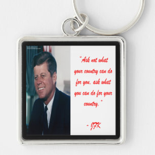 Chaveiro JFK & Citação Peçam Não