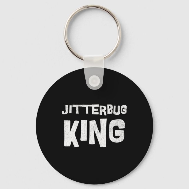 Chaveiro Jitterbug Dance King Swing Dançando Lindy Salto Da (Frente)