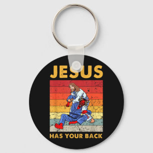 Chaveiro Jiu Jitsu Brasileiro Jesus Tem Suas Costas BJJ MMA