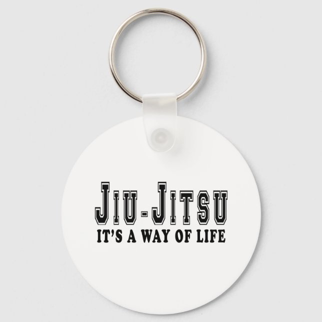 Chaveiro Jiu-Jitsu É o modo de vida (Frente)